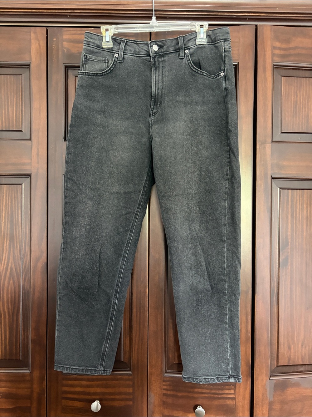 wild fable Black Denim highest-rise mom jeans